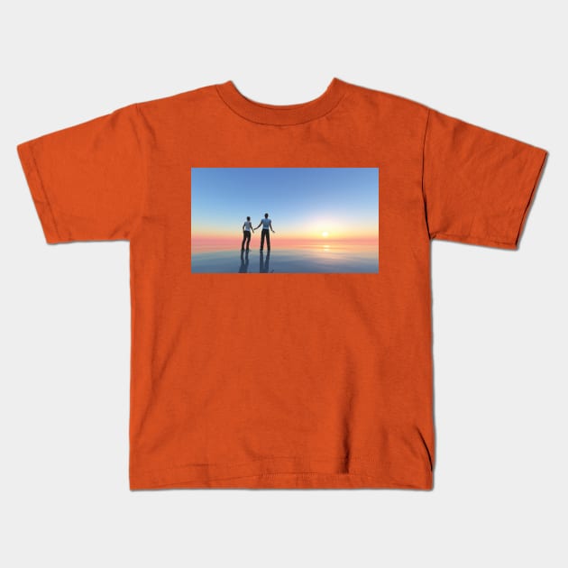 Bright Future Kids T-Shirt by Ryan Rad